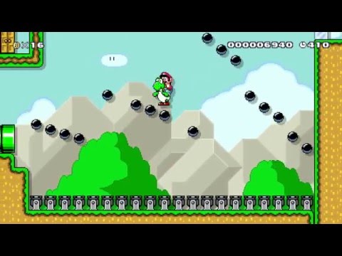 むずかしすぎるだれもできひんそう!(いい by らっしー - SUPER MARIO MAKER - No Commentary 1AH