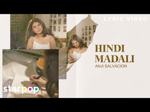 Hindi Madali - Anji Salvacion (Lyrics)