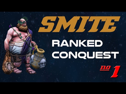 SMITE Ranked Conquest #1 - Bacchus SUPPORT (Season 4)