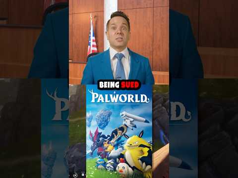 Why Pokémon Can NOT Sue PalWorld! #law #education