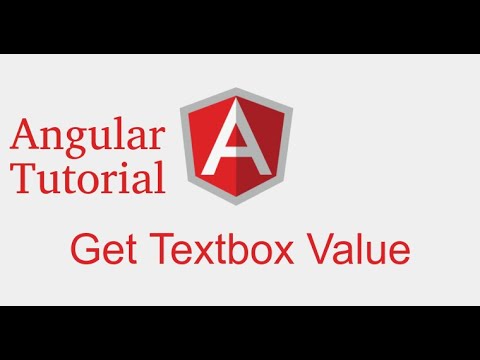 Angular 9 tutorial 6 get text box value