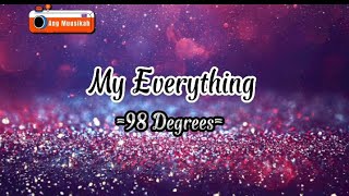 &quot;My Everything &quot;by: 98 Degrees (Lyrics)
