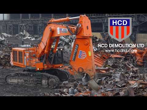 HCD Demolition Ltd - Introducing ShearcCore World's MOST Powerful Claw FORTRESS FS245R Mobile Shears