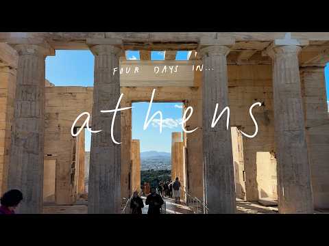 Athens in February | four days of history, art, and amazing food