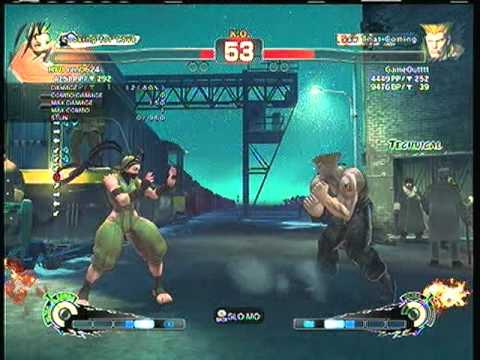 SSF4AE: Ibuki (RYO ren0624)  vs. Guile (GameOutttt)    SD