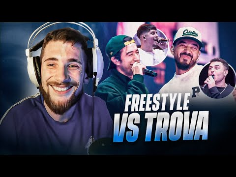 FREESTYLE vs TROVA 🔥 LOKILLO & JOTAPÉ vs LARRIX & LETRA
