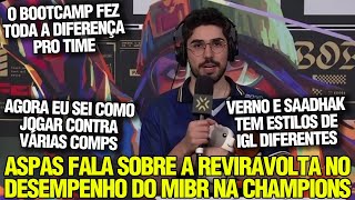 ASPAS FALA SOBRE A ALTO RENDIMENTO DO MIBR E DIZ QUE ESTÁ CONFIANTE PRA CHAMPIONS PARIS