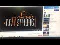 Louis Armstrong What A Wonderful World 2967 High Tone SCRAT Island Ice Age 20 000 Years