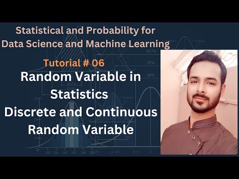 Tutorial 06 Random Variable in Statistics | Discrete and Continuous Random Variable