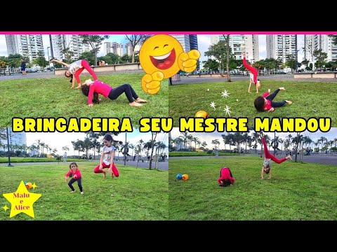 BRINCADEIRA SEU MESTRE MANDOU NO PARQUINHO E BRINCANDO NO PARQUE