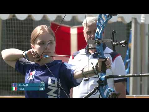 Iceland VS Italy team bronze match European Youth Cup 2023 Leg 2 Sion