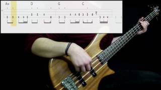 Red Hot Chili Peppers - Sick Love (Bass Cover) (Play Along Tabs In Video)