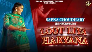 Download lagu Loot Liya Haryana | Sapna Choudhary Dance Performance | New Haryanvi Songs Haryanavi 2026 mp3