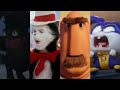 1 Second From 102 Animated Movies