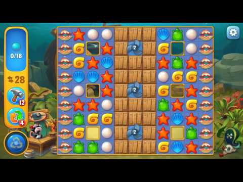 Fishdom level 401 Gameplay (iOS Android)