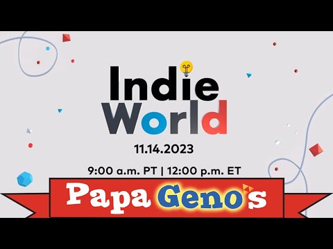 Indie World Showcase 11.14.2023 LIVE STREAM REACTION