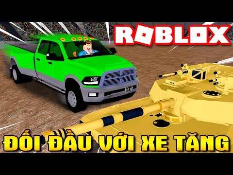 Roblox Sieu Xe Ä'áº¡i Chiáº¿n Kia Ä'á»'i Ä'áº§u Vá»i Xe TÄng Car Crushers 2 - 