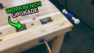 How to add a wagon vise to your workbench