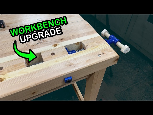 How to add a wagon vise to your workbench