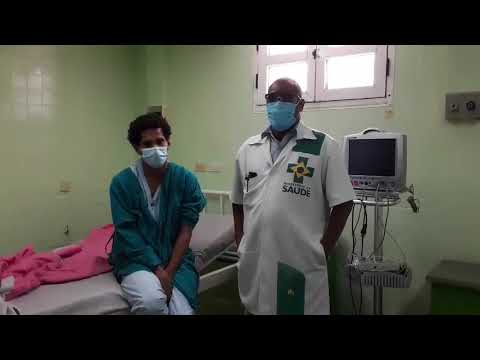 Atiende el Dr.  Ifrán Martínez Gálvez, atiende al paciente Luis Manuel Otero Alcántara