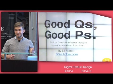 Digital Product Design - Good Questions, Great Products