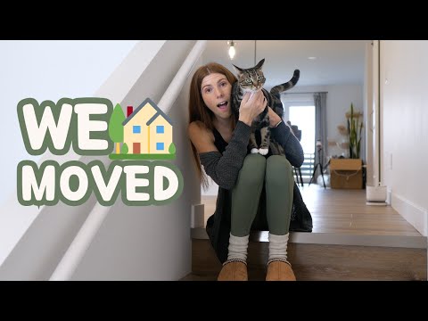 WE MOVED! + house tour