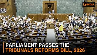 Parliament passes the Tribunals Reforms Bill, 2026 & more updates | DD India live | 7:30 PM IST