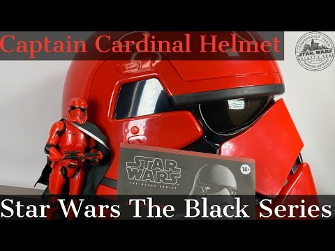 Captain Cardinal Helmet | Star Wars The Black Series | Target Exclusive | Unboxing, Fitting, Review