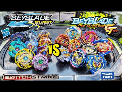 Beyblade Burst SWITCHSTRIKE vs. GT BEYBLADES  / Hasbro vs. Takara Tomy Elimination Tournament