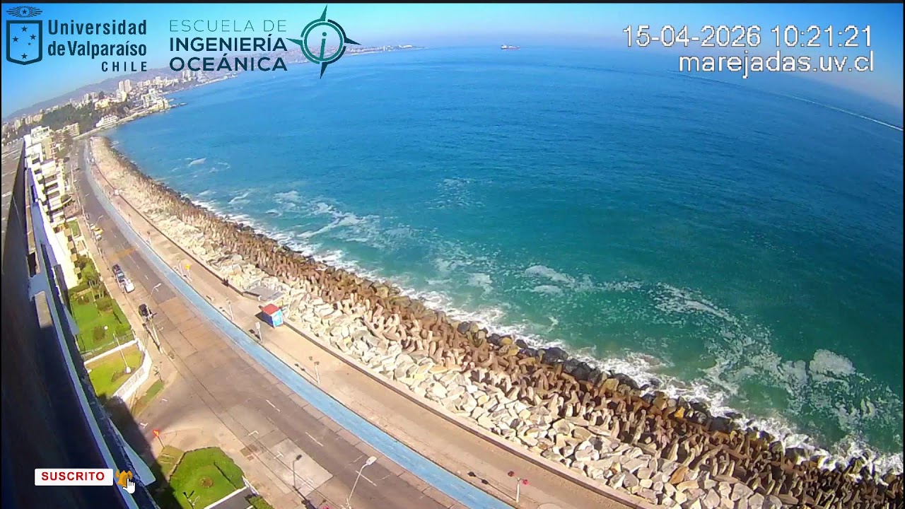 Live webcam view of Cámara en Vivo Avenida Perú Costanera