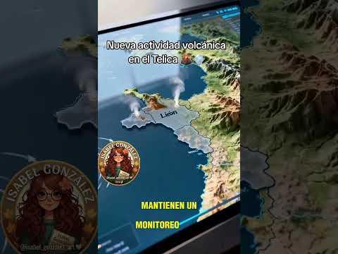 Nueva actividad volcánica en el Telica 🌋💨​#VolcánTelica #Nicaragua #ÚltimaHora #AlertaVolcánica