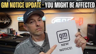 GM Issues New Notice — Even If You're Not in California, This Matters!