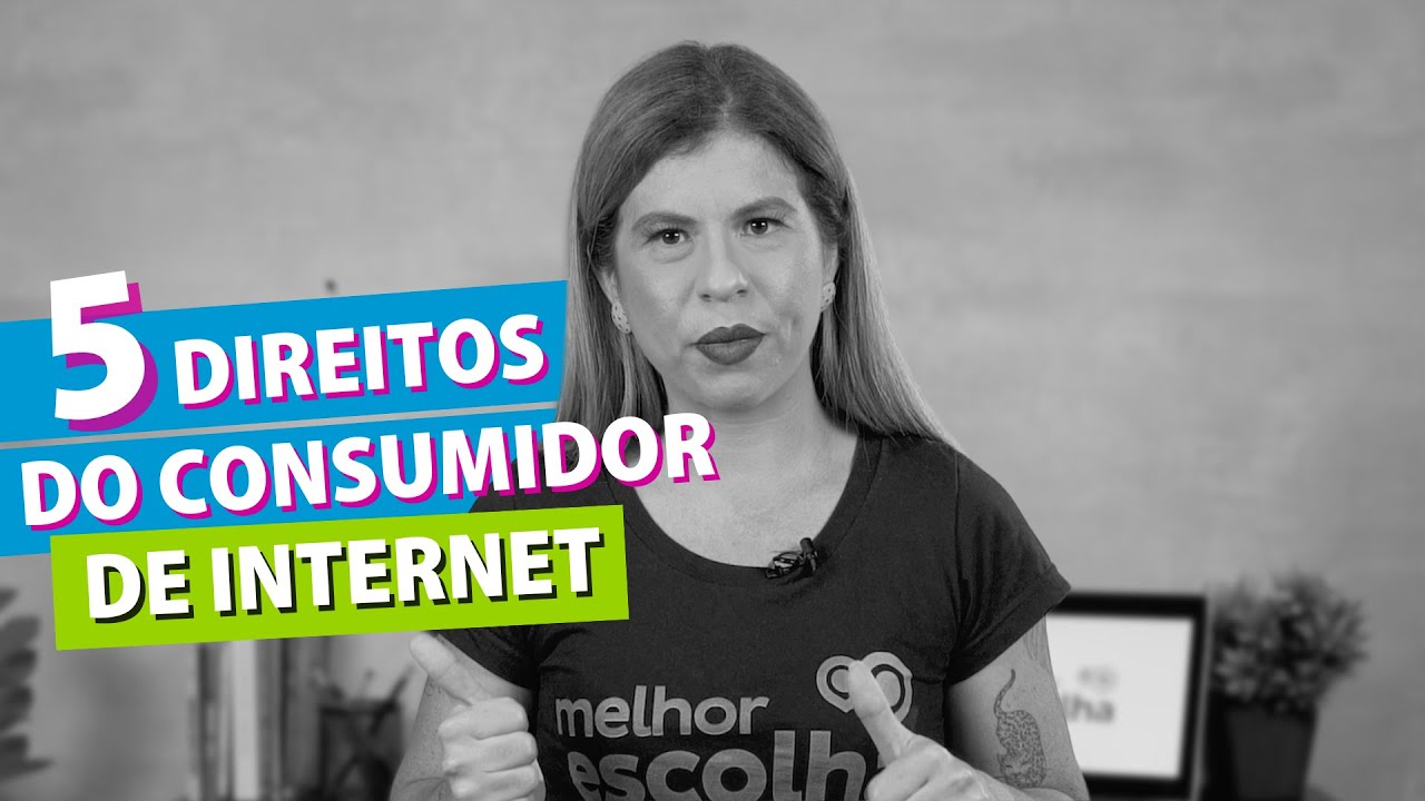 5 direitos do consumidor de internet
