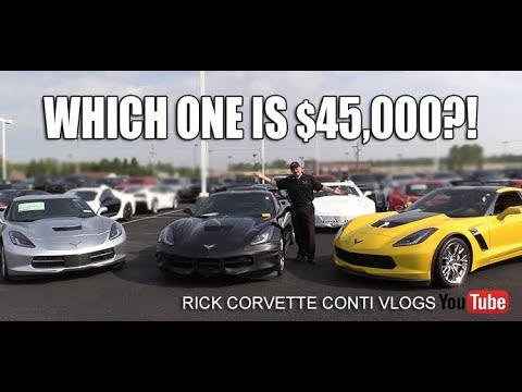 WHAT CORVETTE IS $45,000 & 2017 CORVETTE CLOSE OUTS Video