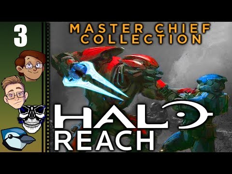 Let's Play Halo: Reach Legendary Co-op Part 3 - Nightfall