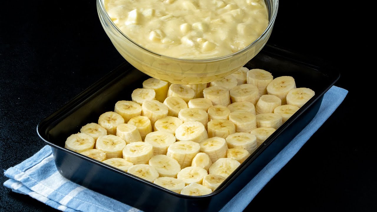 Bananen-Zitronen-Kuchen - Einfache Rezepte