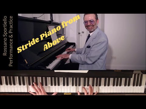 Stride Piano from Above...