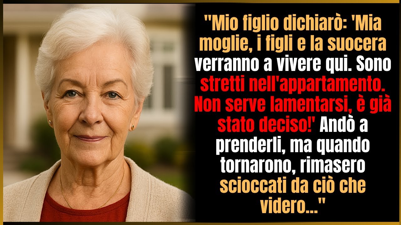 Mio figlio entrò in casa mia e disse: “Ci trasferiamo qui”. Non sapeva che avevo già deciso di riprendermi la mia vita