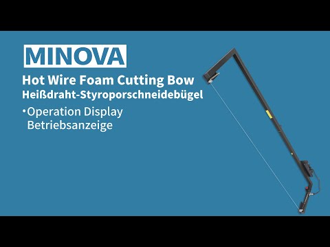 MINOVA Hot Wire Foam Cutting Bow #foam #tools #minovatool