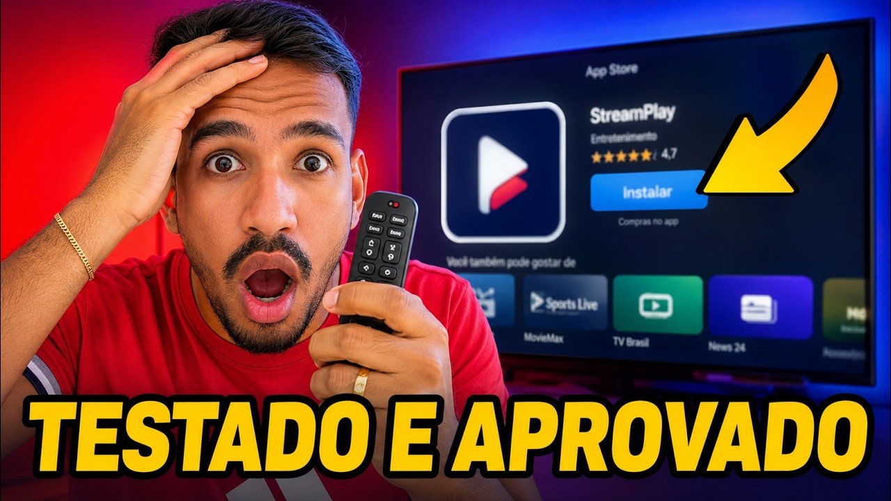 Os 3 Melhores Apps IPTV para Fire TV Stick em 2026!