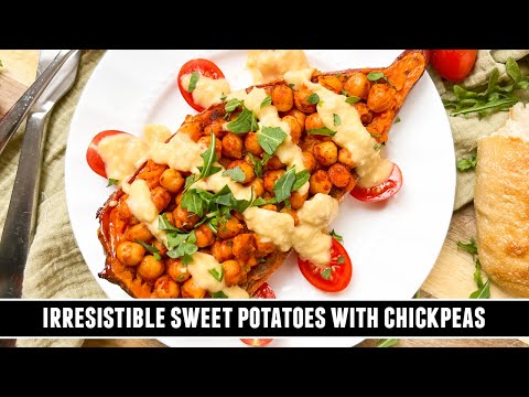 Sweet Potatoes with Chickpeas | A HEALTHY Dish for the Body & Soul
