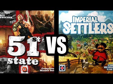 Imperial Settlers vs 51st state complete master set