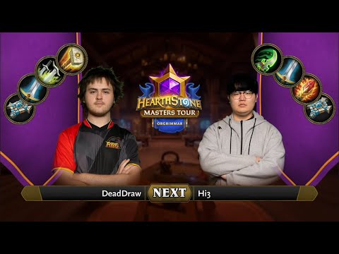 DeadDraw vs Hi3 | Swiss Round 4 | Hearthstone Masters Tour Orgrimmar
