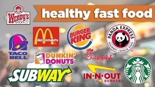 Healthy Fast Food Meal Choices! Under 500 calories – McDonalds, Subway, & more! - Mind Over Munch