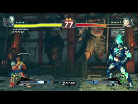 SSF4: efllake [Uryo] (Sakura) vs. HIROPON309 (Seth)