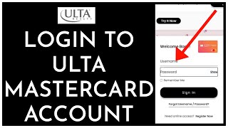 How to Login to Ulta Mastercard Account Online 2023
