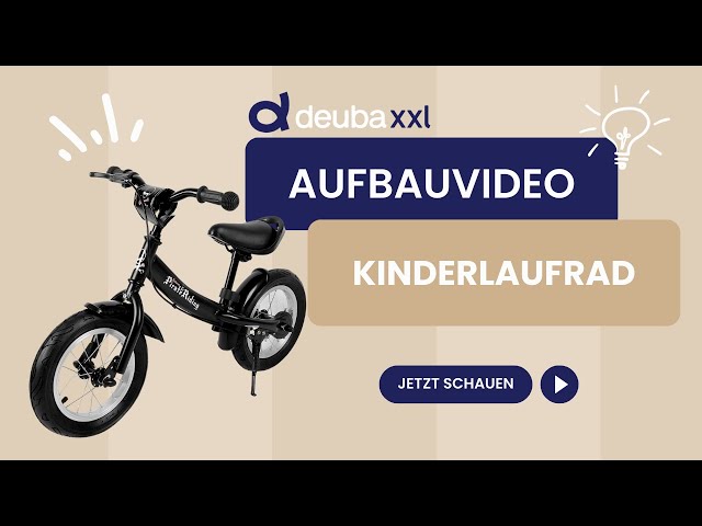 Video teaser for Aufbauvideo - SPIELWERK® Kinderlaufrad Street Pirate