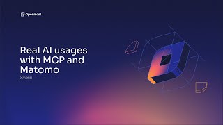 Real AI usages with MCP and Matomo