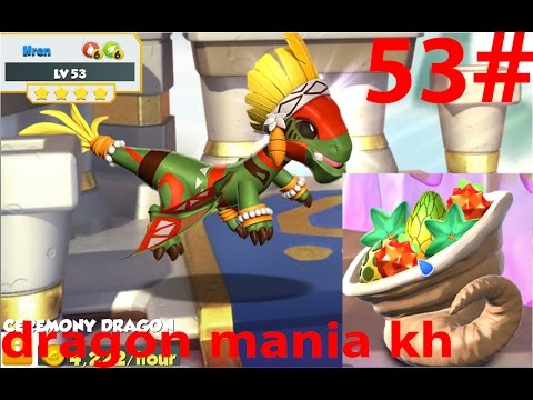 Upgrade Ceremony Dragon Level 53: Dragon Mania Legends