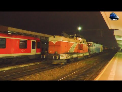 Trenuri pe Seară în Gara Cluj Napoca/Trains on Evening in Cluj Napoca Station - 20 December 2020
